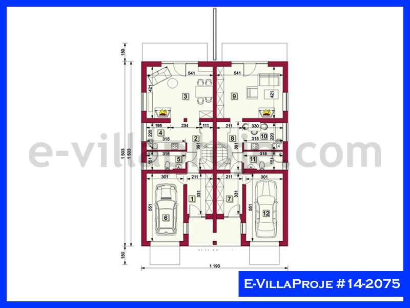 Ev Villa Proje #14 - 2075 Galeri Görseli 2