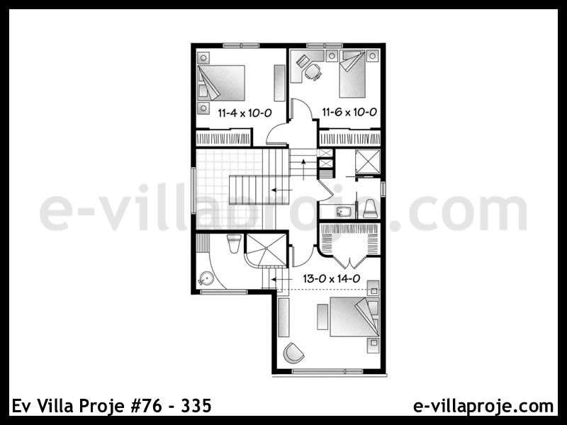 Ev Villa Proje #76 - 335 Galeri Görseli 3