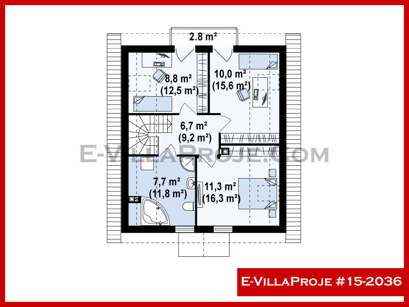Ev Villa Proje #15 - 2036 Galeri Görseli 3
