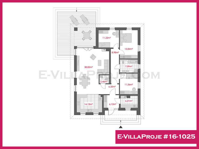 Ev Villa Proje #16 - 1025 Galeri Görseli 2