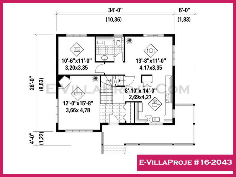 Ev Villa Proje #16 - 2043 Galeri Görseli 2