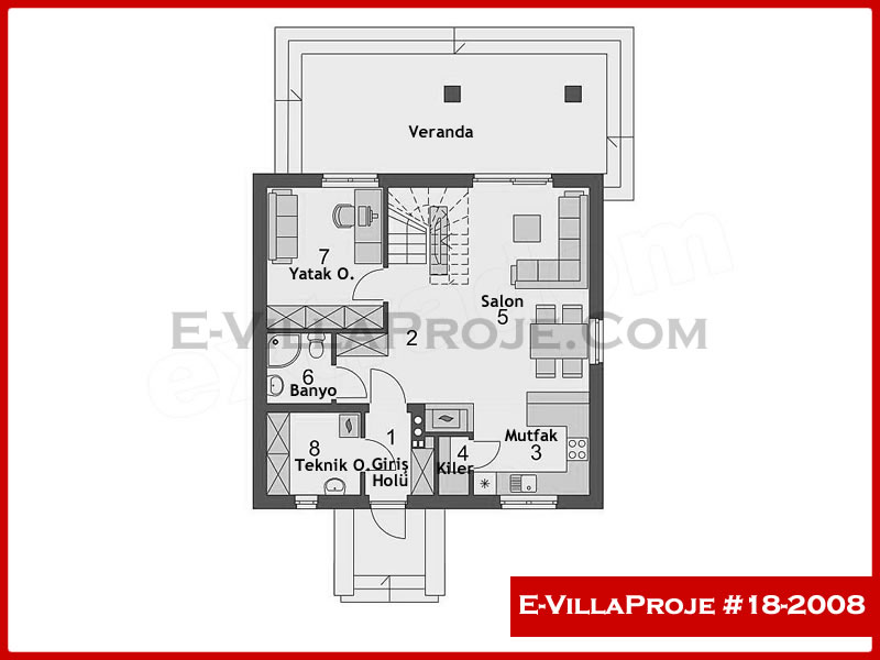 Ev Villa Proje #18 - 2008 Galeri Görseli 2
