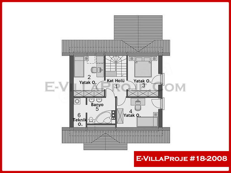 Ev Villa Proje #18 - 2008 Galeri Görseli 3