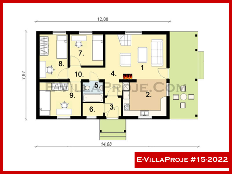 Ev Villa Proje #15 - 2022 Galeri Görseli 2