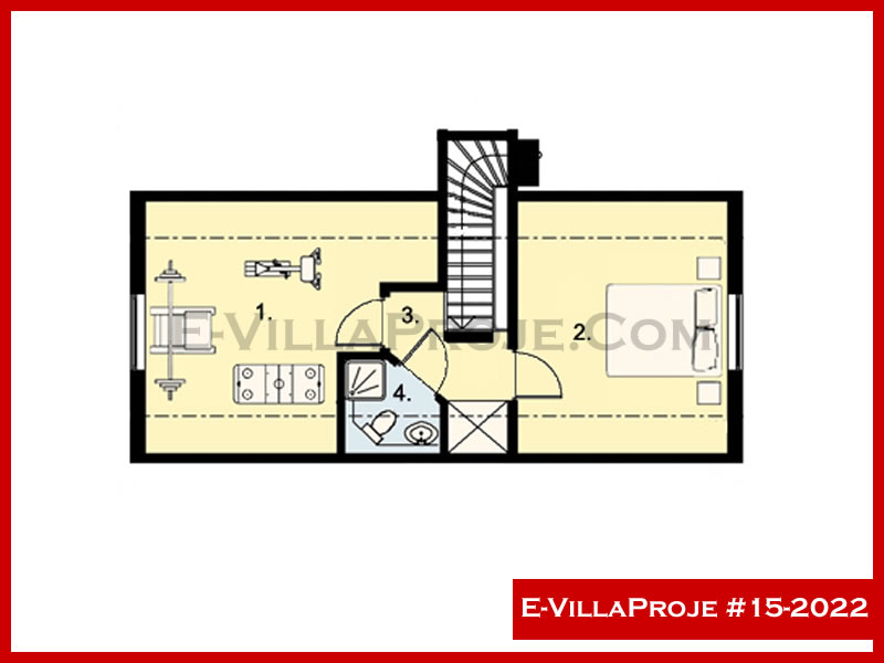 Ev Villa Proje #15 - 2022 Galeri Görseli 3