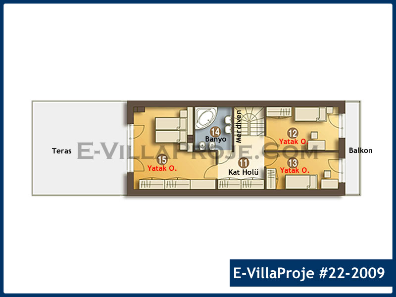 Ev Villa Proje #22 - 2009 Galeri Görseli 3