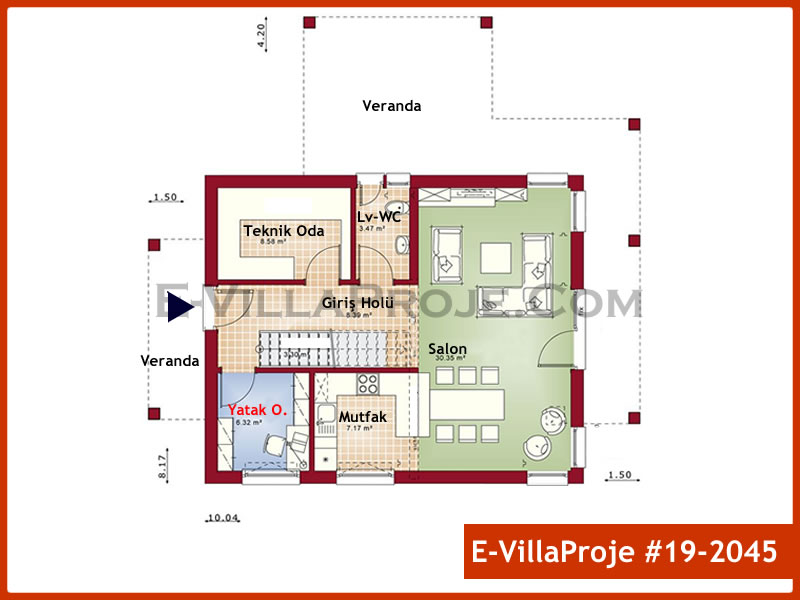 Ev Villa Proje #19 - 2045 Galeri Görseli 2