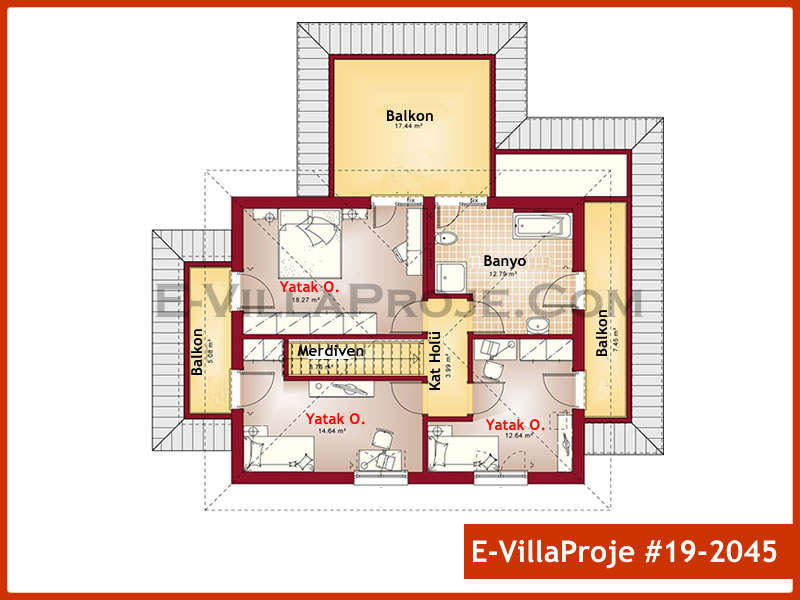 Ev Villa Proje #19 - 2045 Galeri Görseli 3