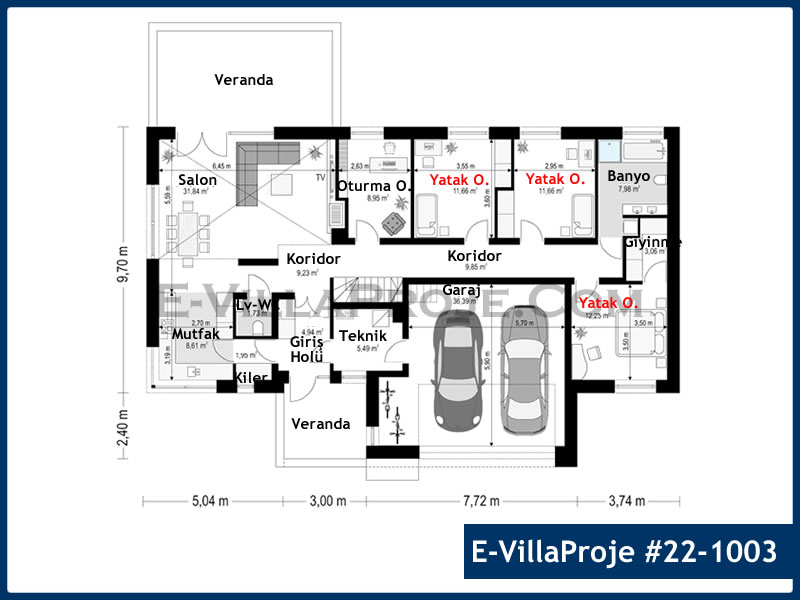 Ev Villa Proje #22 - 1003 Galeri Görseli 2