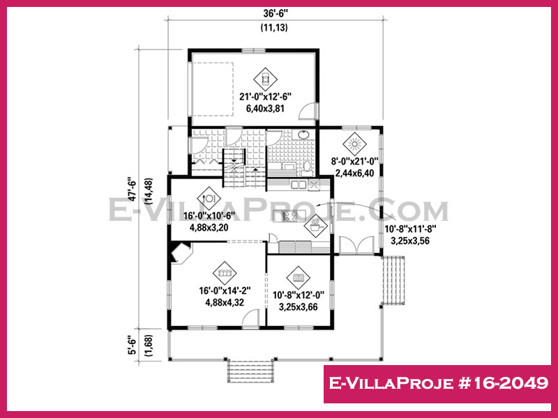 Ev Villa Proje #16 - 2049 Galeri Görseli 2