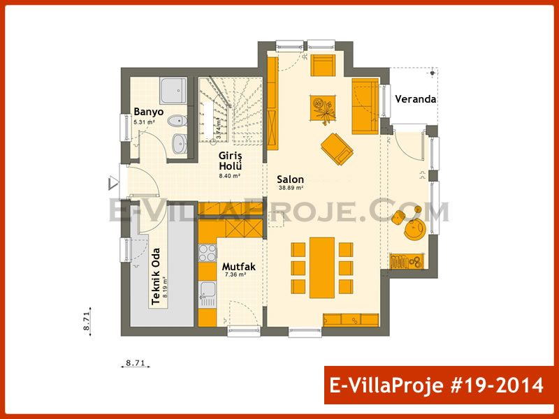 Ev Villa Proje #19 - 2014 Galeri Görseli 2
