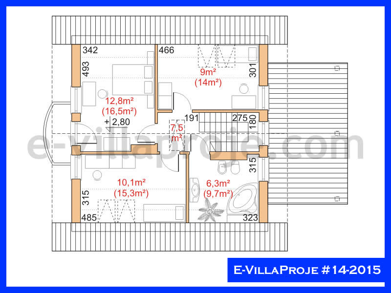 Ev Villa Proje #14 - 2015 Galeri Görseli 3