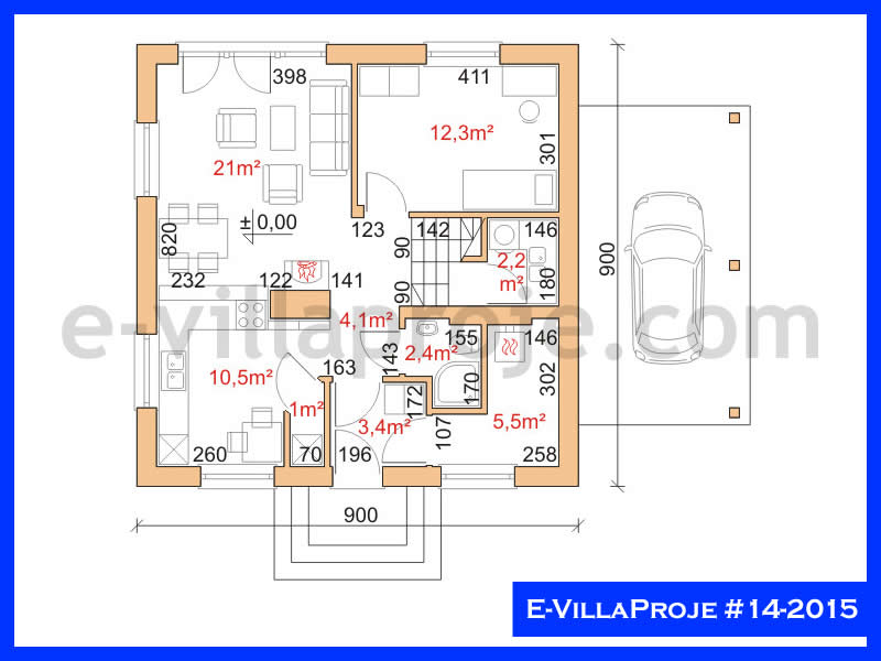 Ev Villa Proje #14 - 2015 Galeri Görseli 2