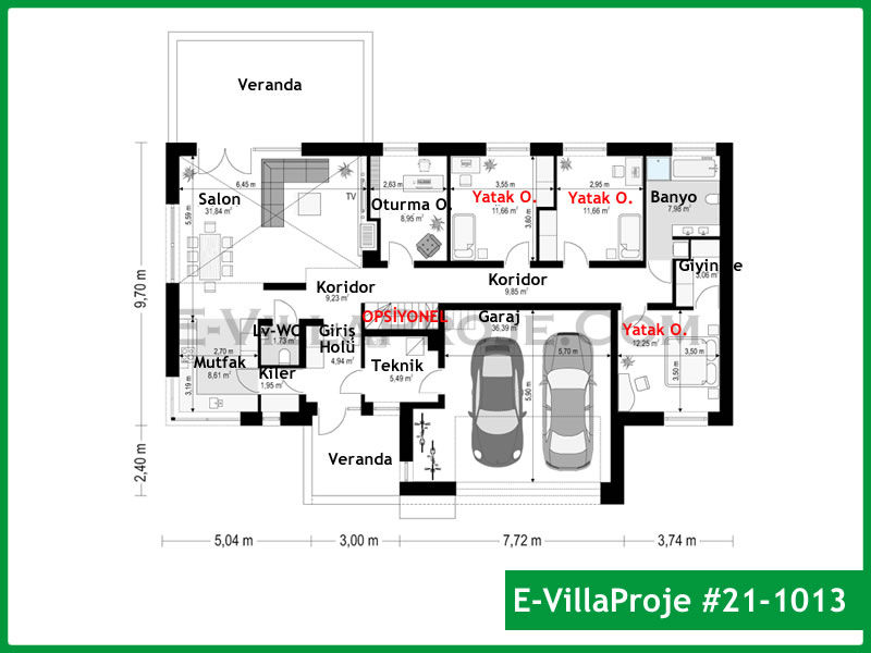 Ev Villa Proje #21 - 1013 Galeri Görseli 2