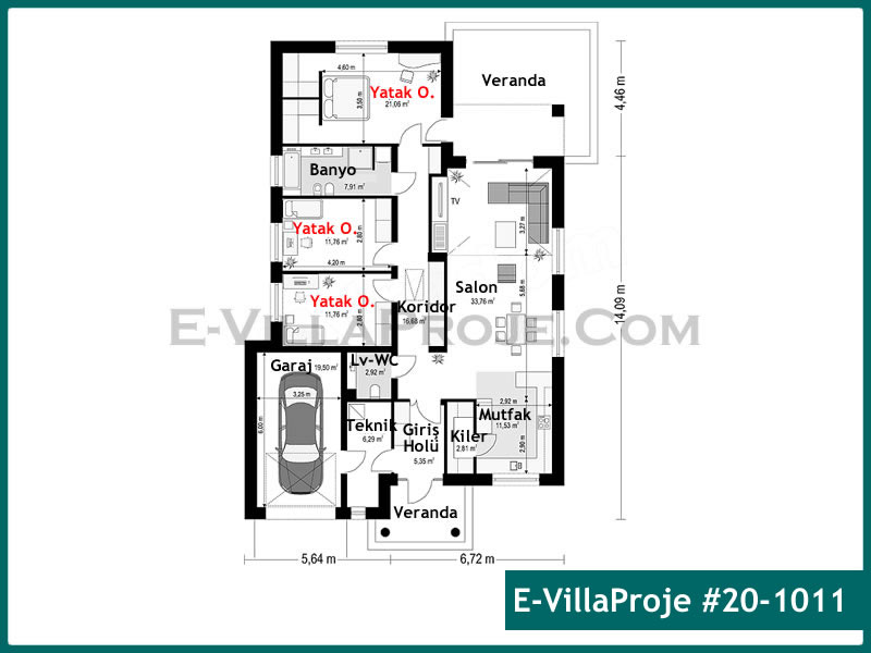 Ev Villa Proje #20 - 1011 Galeri Görseli 2