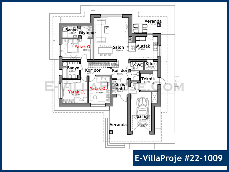 Ev Villa Proje #22 - 1009 Galeri Görseli 2