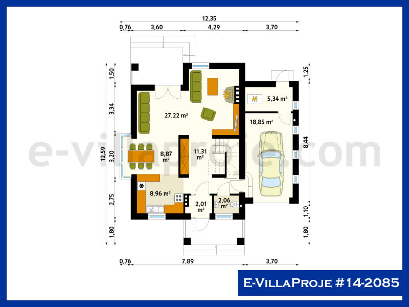 Ev Villa Proje #14 - 2085 Galeri Görseli 2