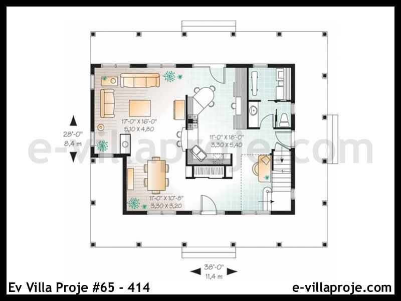Ev Villa Proje #65 - 414 Galeri Görseli 2