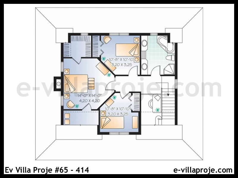 Ev Villa Proje #65 - 414 Galeri Görseli 3