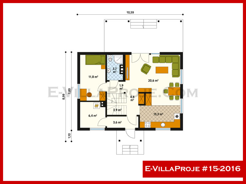 Ev Villa Proje #15 - 2016 Galeri Görseli 2