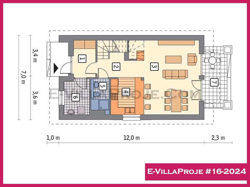 Ev Villa Proje #16 - 2024 Galeri Görseli 2