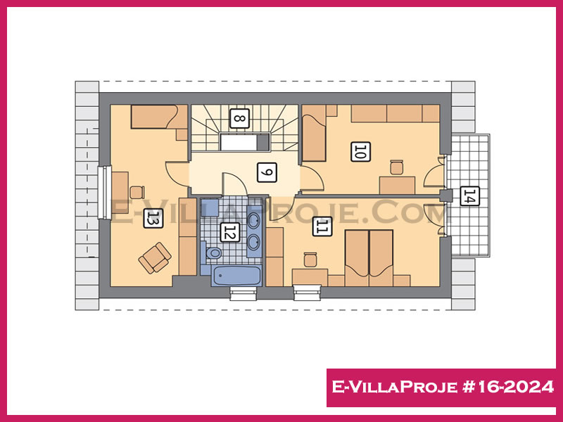 Ev Villa Proje #16 - 2024 Galeri Görseli 3