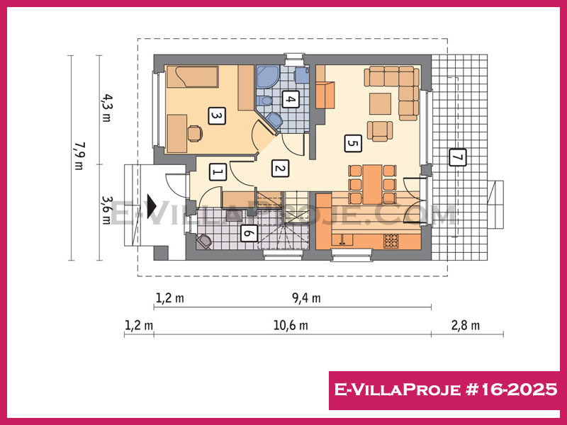 Ev Villa Proje #16 - 2025 Galeri Görseli 2