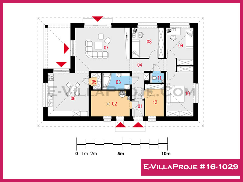 Ev Villa Proje #16 - 1029 Galeri Görseli 2