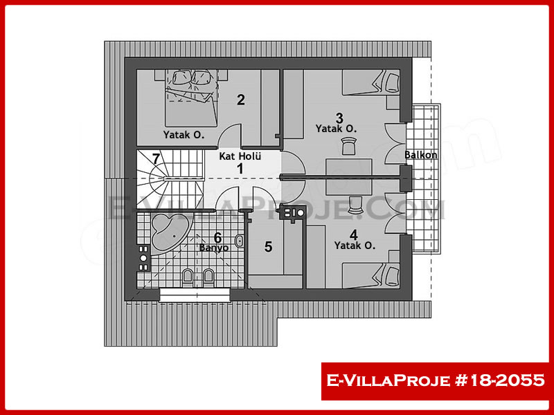 Ev Villa Proje #18 - 2055 Galeri Görseli 3