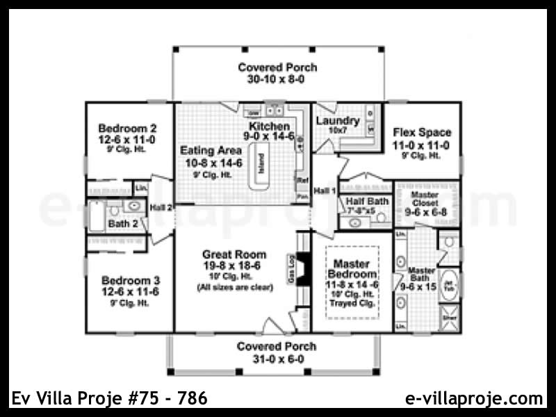 Ev Villa Proje #75 - 786 Galeri Görseli 2