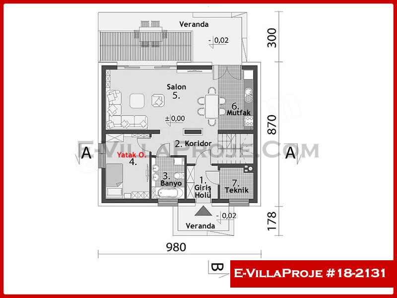 Ev Villa Proje #18 - 2131 Galeri Görseli 2
