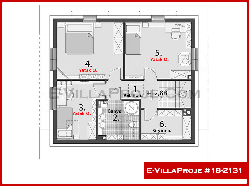 Ev Villa Proje #18 - 2131 Galeri Görseli 3
