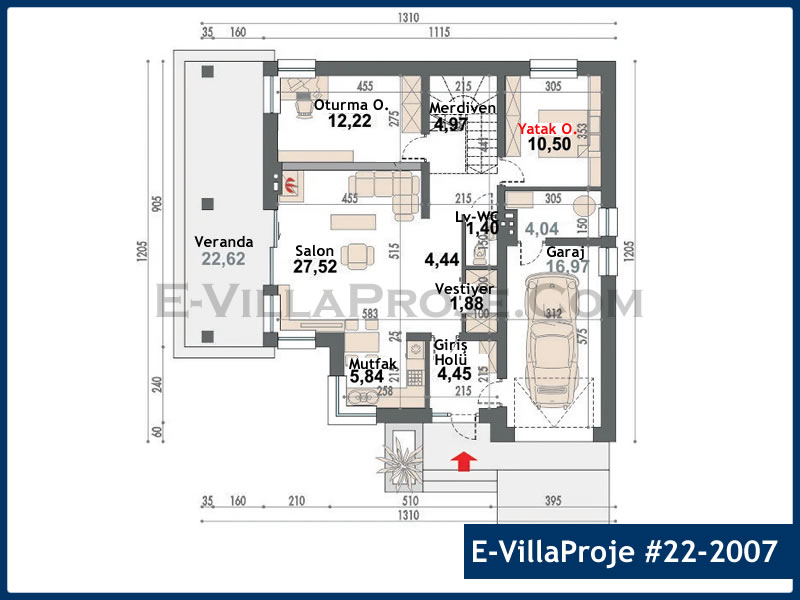 Ev Villa Proje #22 - 2007 Galeri Görseli 2