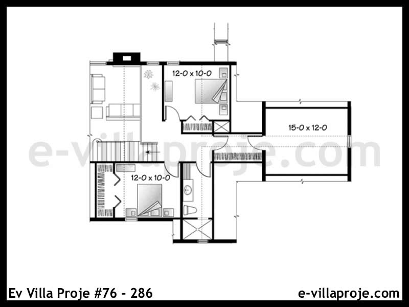 Ev Villa Proje #76 - 286 Galeri Görseli 3