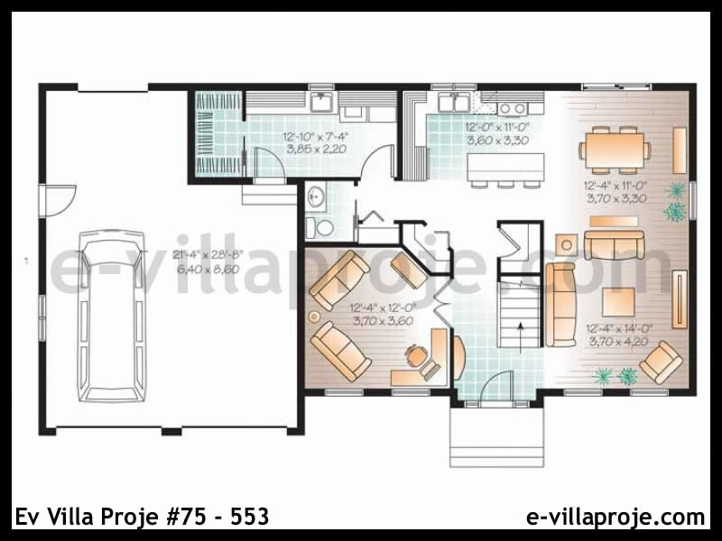 Ev Villa Proje #75 - 553 Galeri Görseli 2