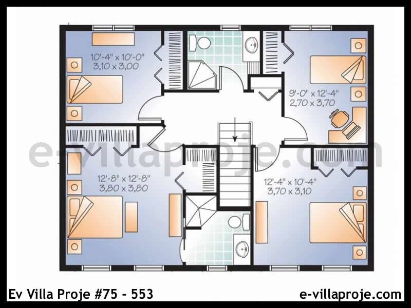Ev Villa Proje #75 - 553 Galeri Görseli 3