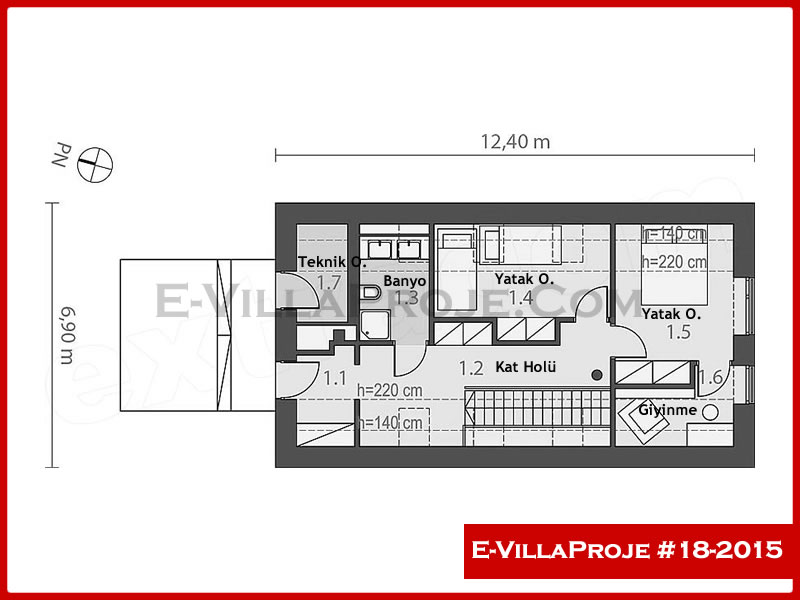 Ev Villa Proje #18 - 2015 Galeri Görseli 2