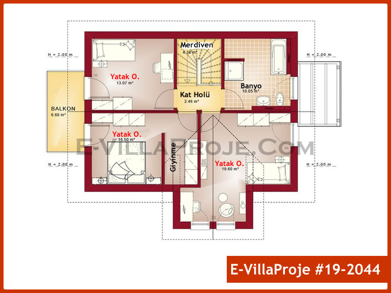 Ev Villa Proje #19 - 2044 Galeri Görseli 3