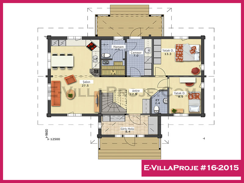 Ev Villa Proje #16 - 2015 Galeri Görseli 2