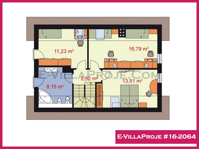 Ev Villa Proje #16 - 2064 Galeri Görseli 3