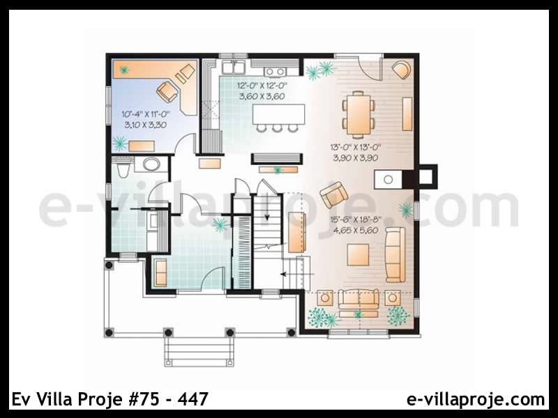 Ev Villa Proje #75 - 447 Galeri Görseli 2
