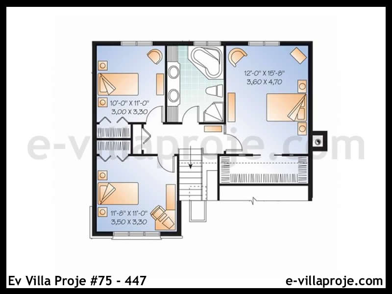 Ev Villa Proje #75 - 447 Galeri Görseli 3