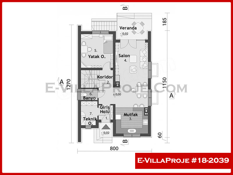 Ev Villa Proje #18 - 2039 Galeri Görseli 2