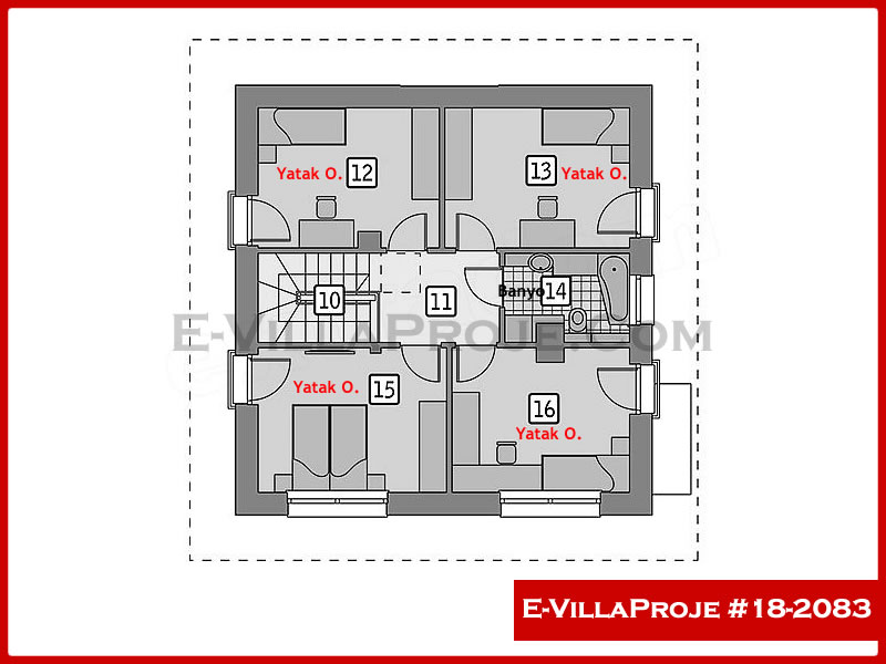 Ev Villa Proje #18 - 2083 Galeri Görseli 3