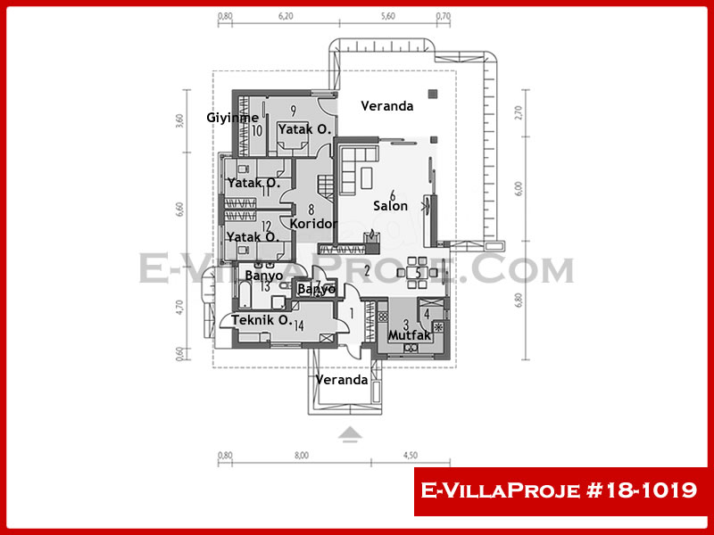 Ev Villa Proje #18 - 1019 Galeri Görseli 2