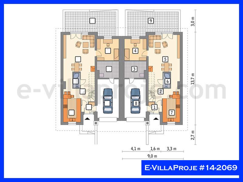 Ev Villa Proje #14 - 2069 Galeri Görseli 2