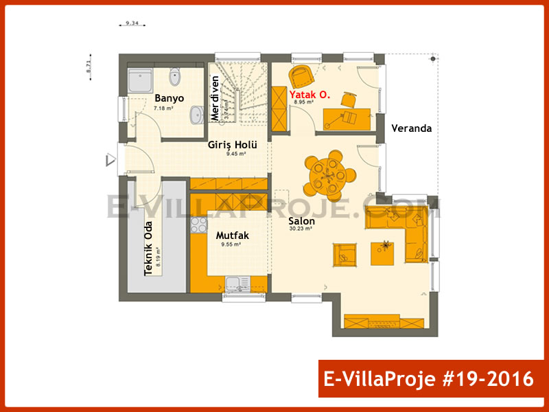 Ev Villa Proje #19 - 2016 Galeri Görseli 2