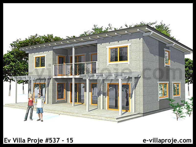 Ev Villa Proje #537 - 15 Ana Görsel