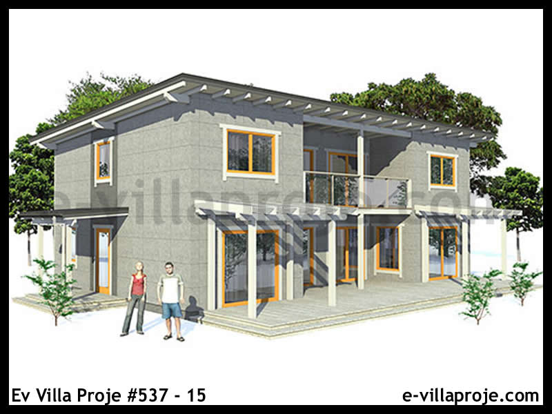 Ev Villa Proje #537 - 15 Galeri Görseli 4