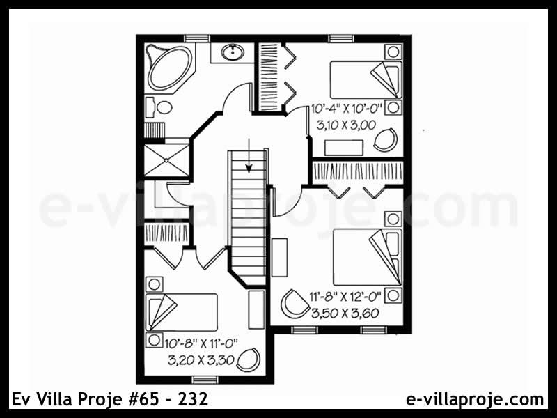 Ev Villa Proje #65 - 232 Galeri Görseli 3